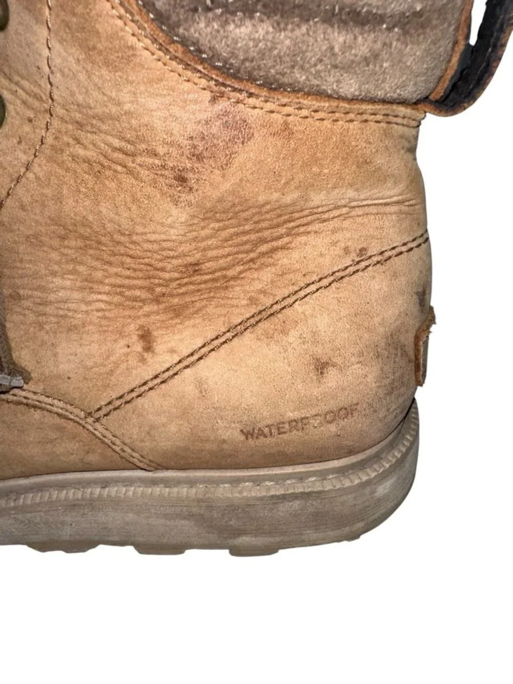 Sorel Madson II Moc Toe Ankle Boots Brown Leather Waterproof Chukka Men’s 9